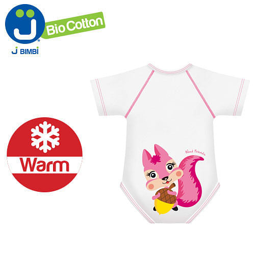 Body 0 36 M Bio Cotton Warm Scoiattolo