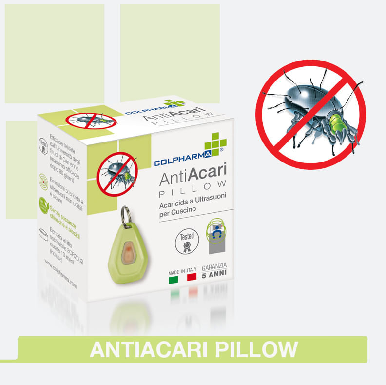 ANTIACARI PILLOW ACARICIDA A ULTRASUONI PER CUSCINO