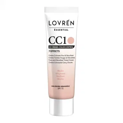 LOVREN BB CREAM CC1 TONALITA' MEDIA LOVREN BB CREAM CC1 TONALITA' MEDIA
