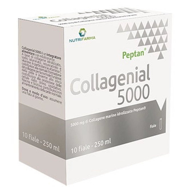 Collagenial 5000 Integratore Idratante E Nutriente Di Collagene 10 Fiale 25 Ml