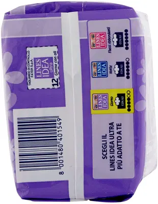 IDEA ULTRA ASSORBENTE GIORNO CON ALI 12 PEZZI IDEA ULTRA ASSORBENTE GIORNO CON ALI 12 PEZZI
