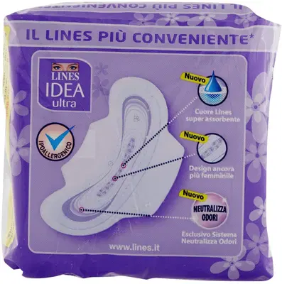 IDEA ULTRA ASSORBENTE GIORNO CON ALI 12 PEZZI IDEA ULTRA ASSORBENTE GIORNO CON ALI 12 PEZZI