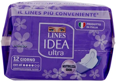IDEA ULTRA ASSORBENTE GIORNO CON ALI 12 PEZZI IDEA ULTRA ASSORBENTE GIORNO CON ALI 12 PEZZI