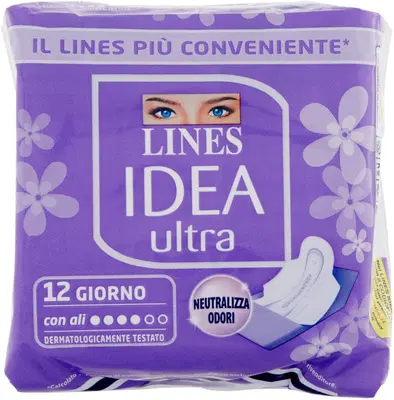 IDEA ULTRA ASSORBENTE GIORNO CON ALI 12 PEZZI IDEA ULTRA ASSORBENTE GIORNO CON ALI 12 PEZZI
