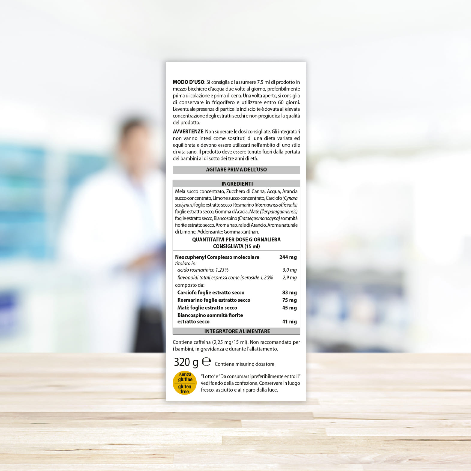 EPAKUR ADVANCED SCIROPPO 320 G