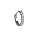 BJT992 ORECCHINI CRYSTAL HOOP STAINLESS STEEL