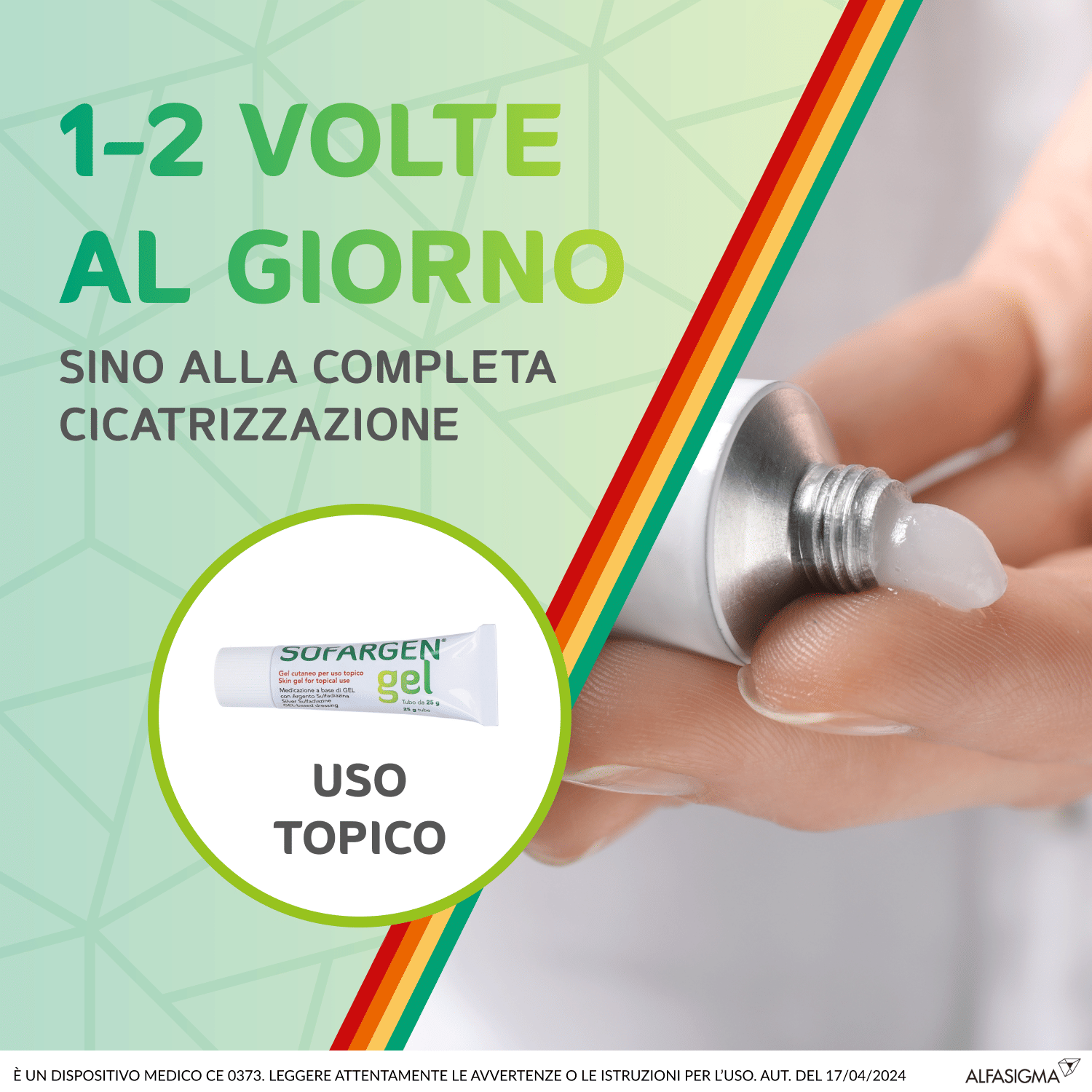 MEDICAZIONE IN GEL SOFARGEN TUBO 25 G
