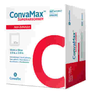 MEDICAZIONE AVANZATA CONVAMAX SUPERABSORBER NON-ADHESIVE 20X40 CM 10 PEZZI