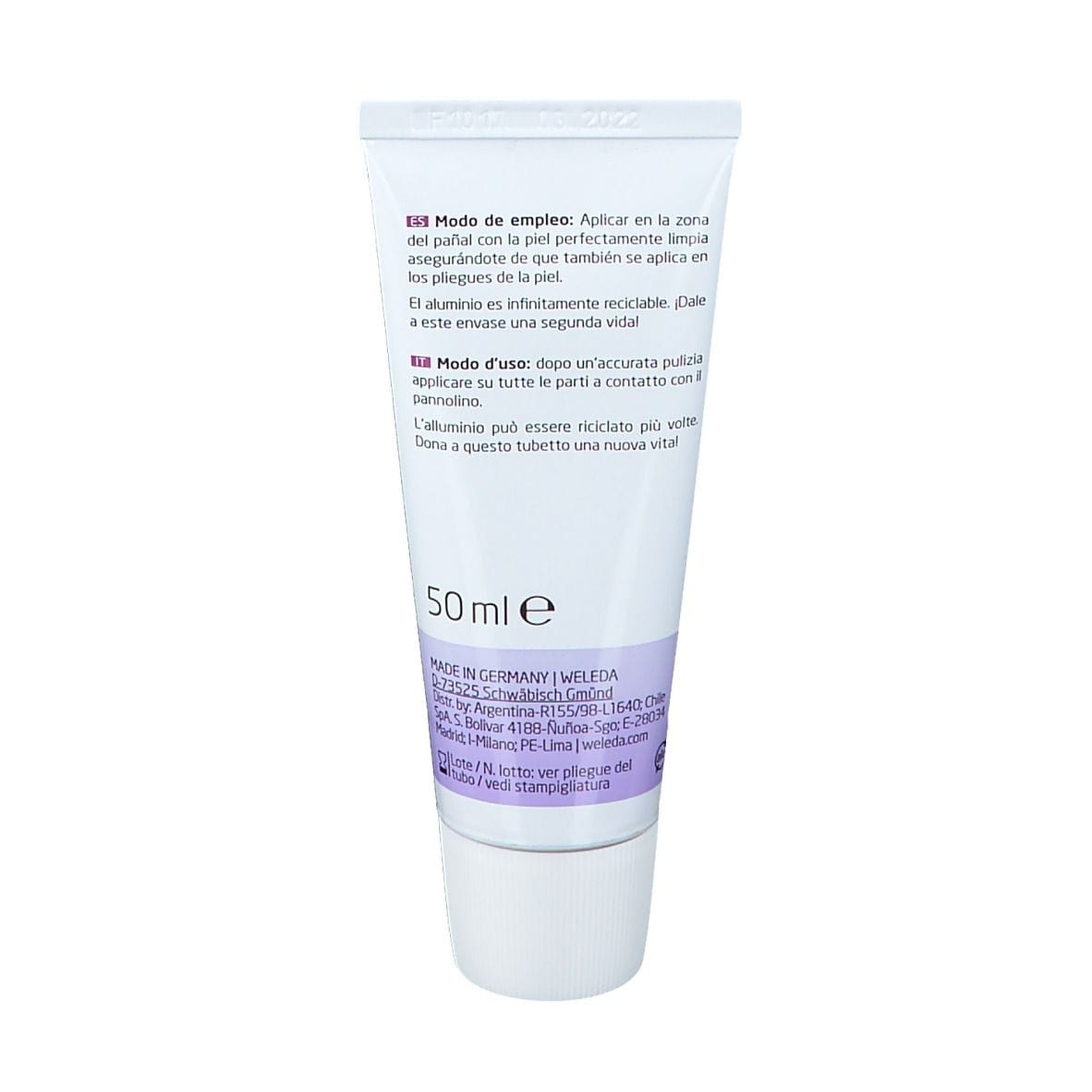 BABY DERMA CREMA PROTETTIVA MALVA BIANCA 50 ML