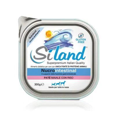 SILAND NUCROINTESTINAL UMIDO CANE MAIALE/RISO 300 G SILAND NUCROINTESTINAL UMIDO CANE MAIALE/RISO 300 G