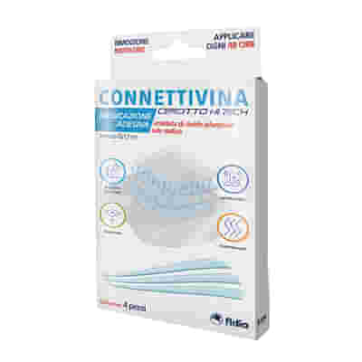 CEROTTO CONNETTIVINA HITECH 8 X 12 CM 4 PEZZI
