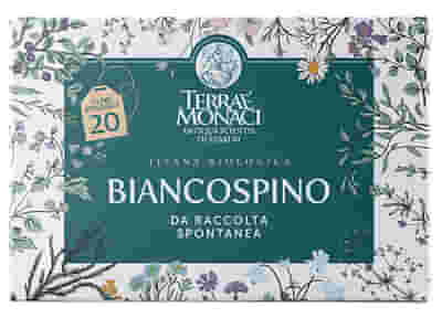 TERRAE MONACI BIANCOSPINO TISANA BIO 20 FILTRI