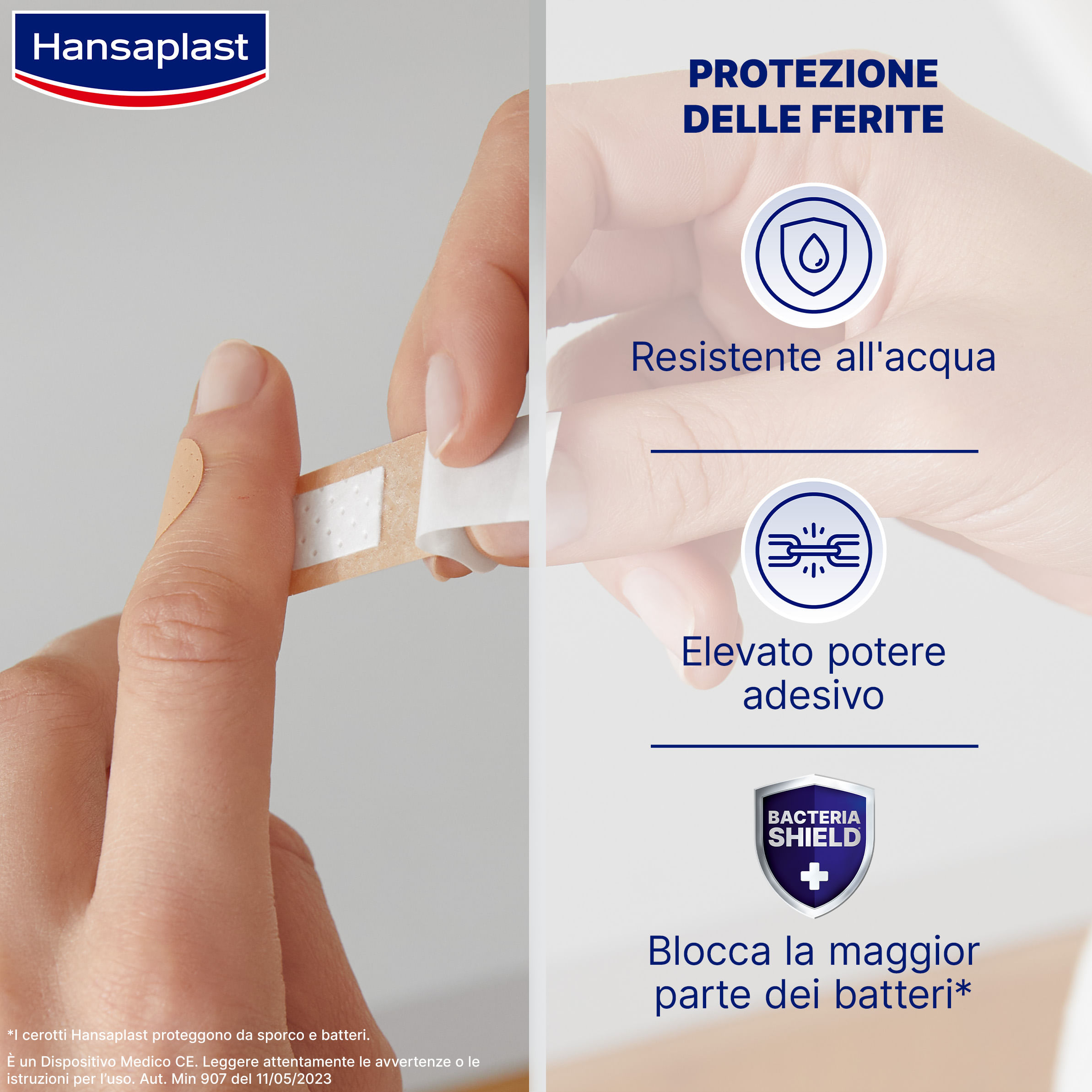 CEROTTO HANSAPLAST UNIVERSAL 72X19 MM 20 PEZZI