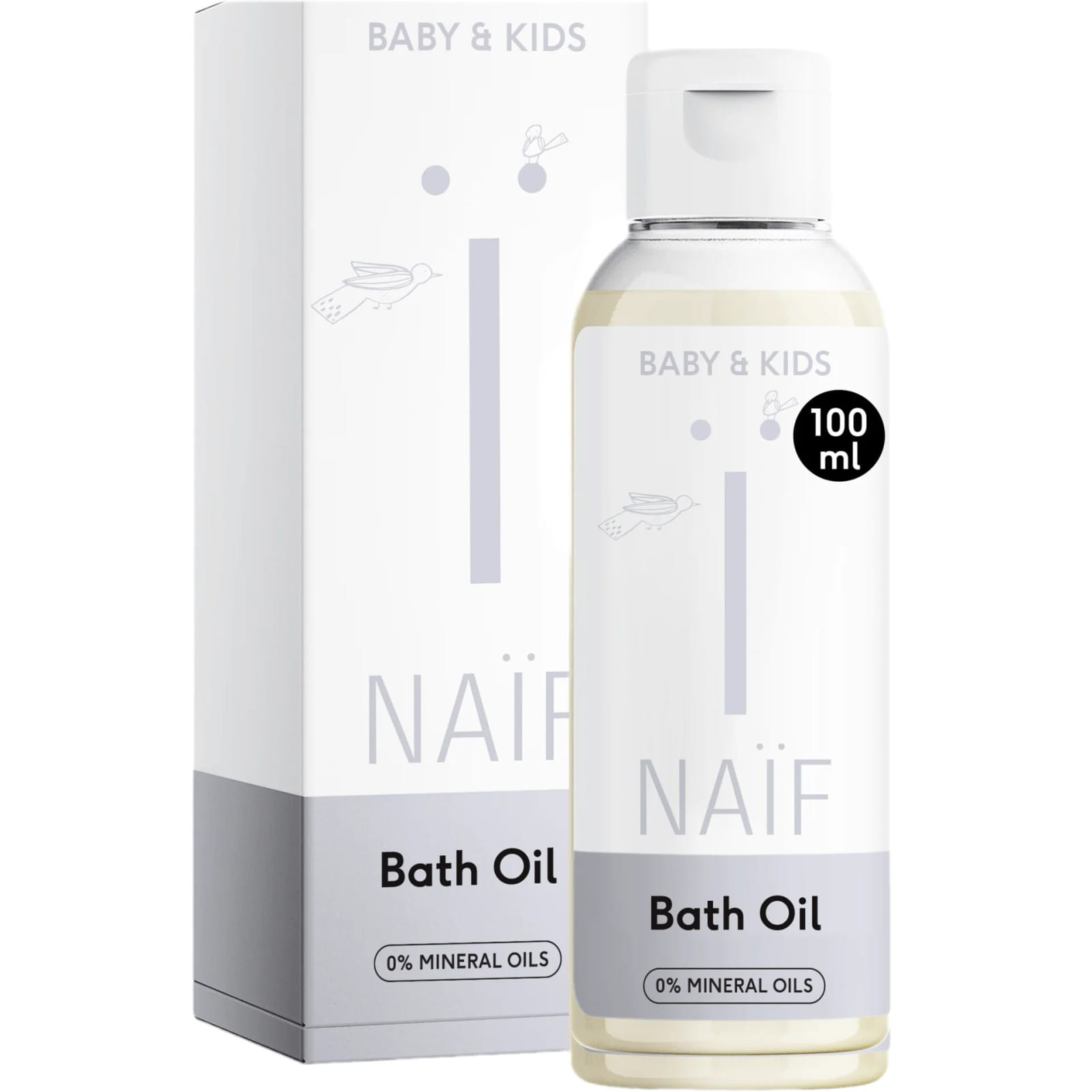 NAIF MILKY BATH OIL 100 ML