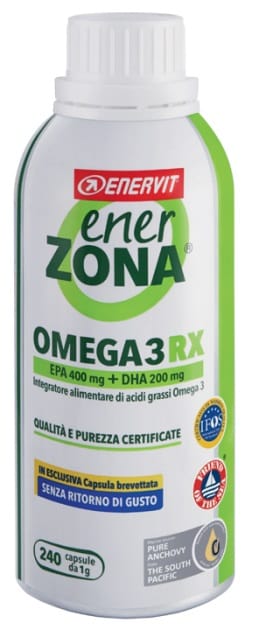 ENERZONA OMEGA 3RX 240 CAPSULE OFFERTA SPECIALE -25 EURO