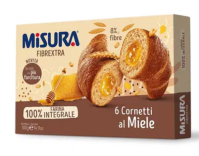 MISURA CORNETTI FIBRE EXTRA MIELE 6 PEZZI MISURA CORNETTI FIBRE EXTRA MIELE 6 PEZZI