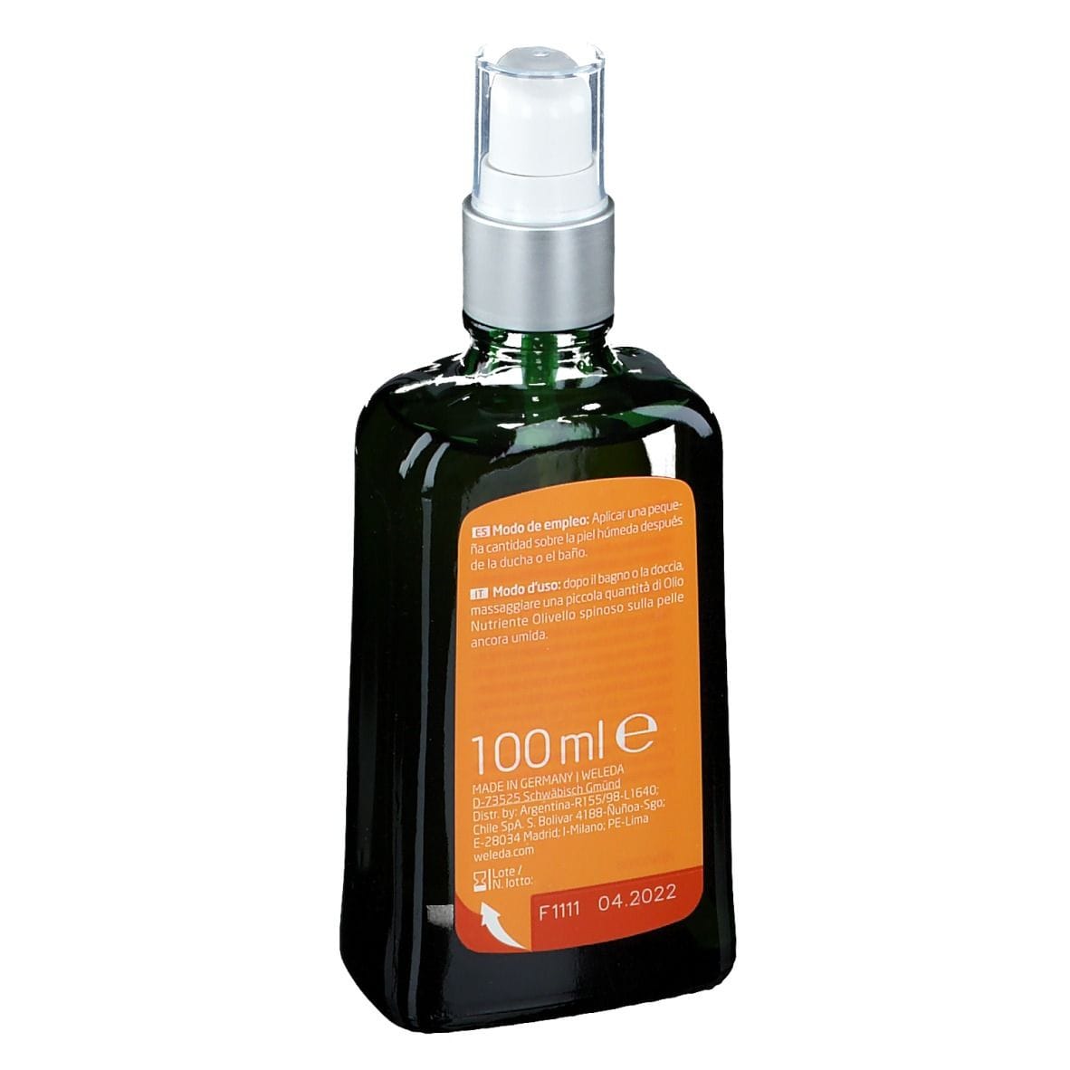 OLIO NUTRIENTE OLIVELLO SPINOSO 100 ML