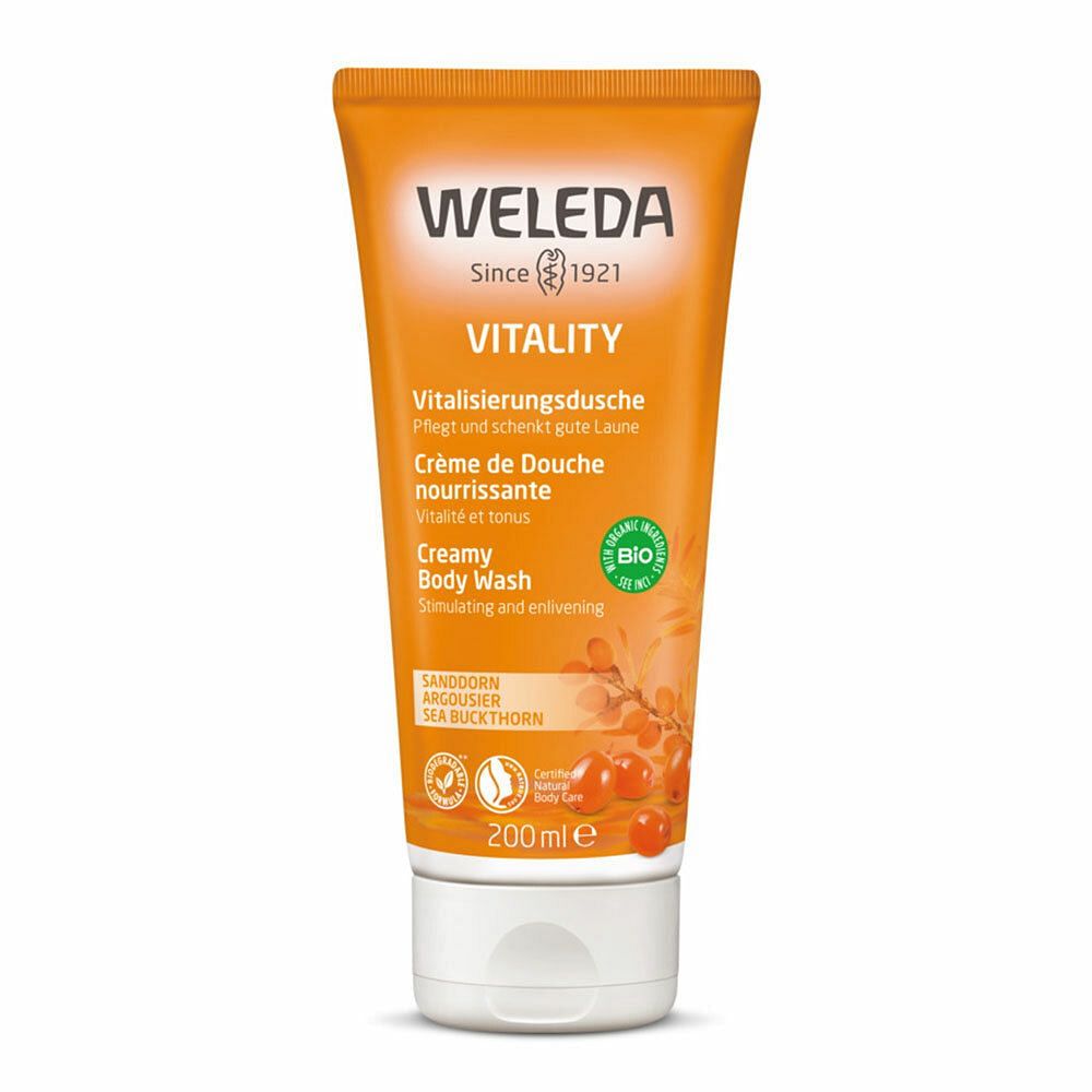 Weleda Vitality Doccia Cremosa Olivello Spinoso 200 Ml