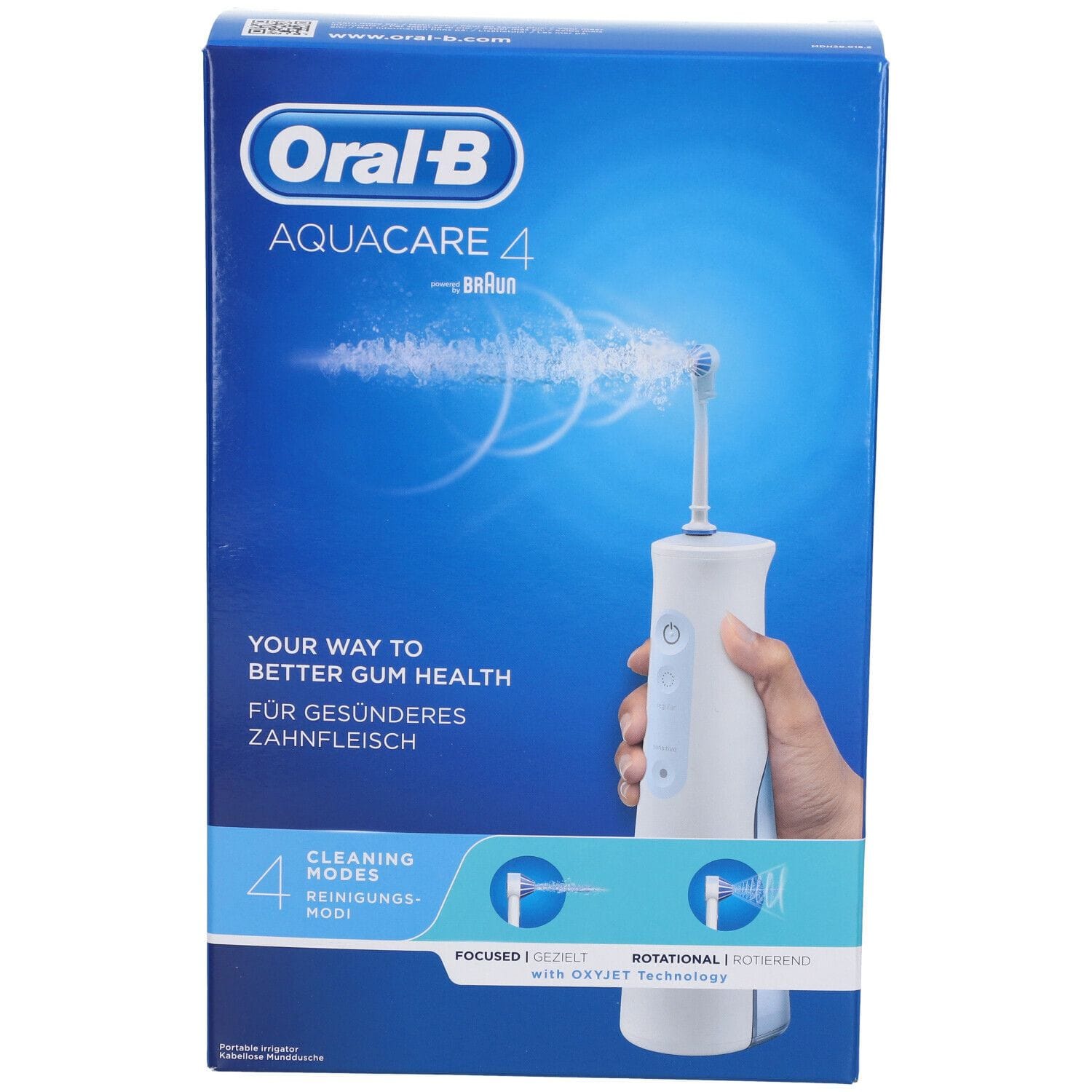 ORAL-B IDROPULSORE COMPATTO AQUACARE 4