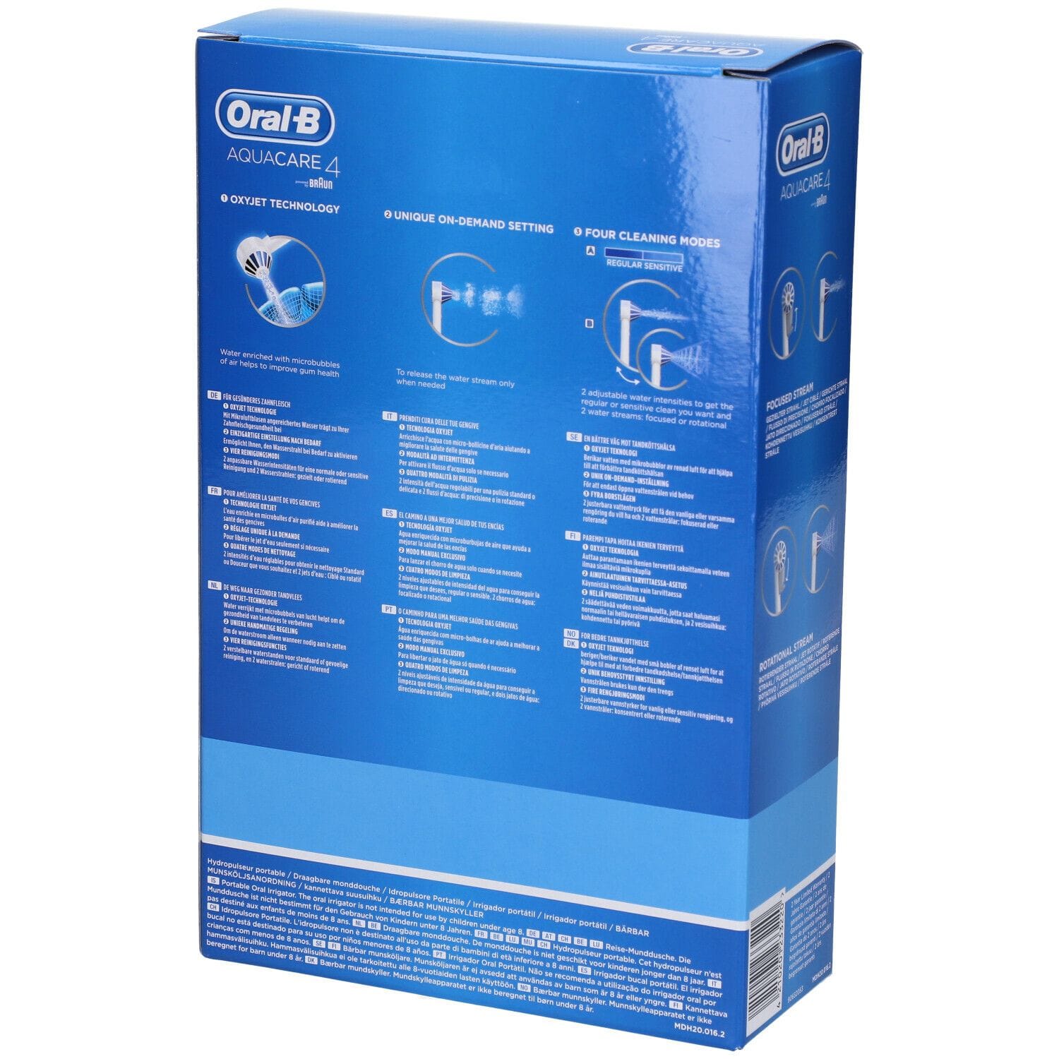 ORAL-B IDROPULSORE COMPATTO AQUACARE 4