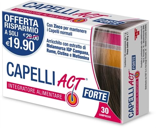 Capelli Act Forte 30 Compresse