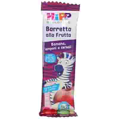 HIPP BIO BARRETTA ALLA FRUTTA BANANA/LAMPONI/CEREALI 23 G