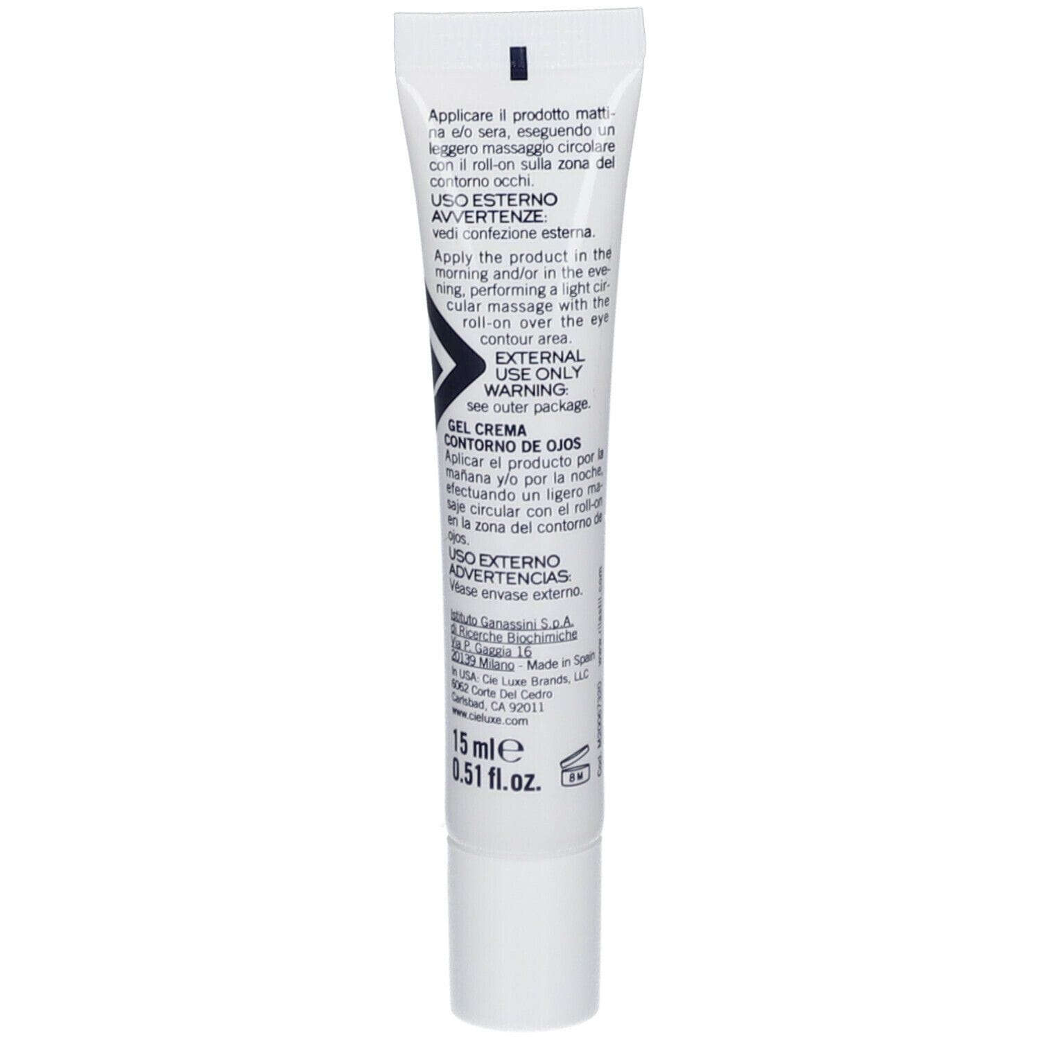 RILASTIL MAN GEL CREMA CONTORNO OCCHI 15 ML