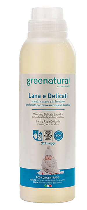GREENATURAL BUCATO LANA DELICATI LAVANDA 500 ML