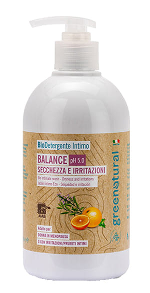Greenatural Bio Detergente Intimo Balance Ph 5,0 500 Ml