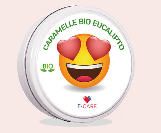 F Care Caramelle Eucalipto Bio 50 G