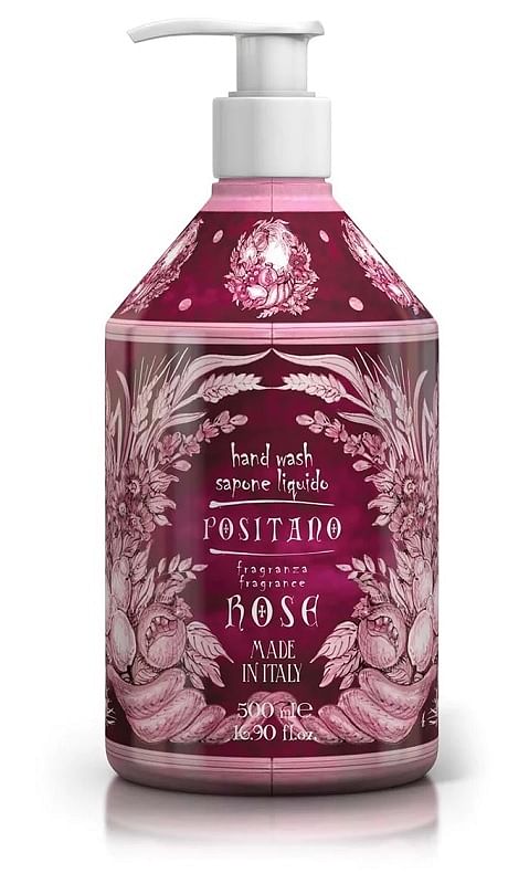 Le Maioliche Sapone Liquido Positano Rose 500 Ml