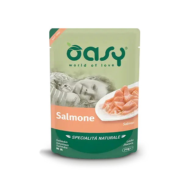 Oasy Wet Cat Salmone 70 G