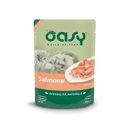 OASY WET CAT SALMONE 70 G