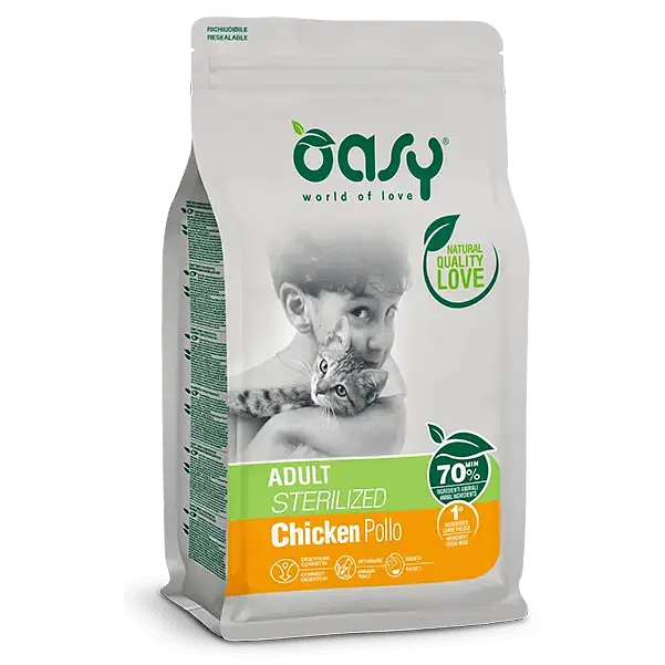 Oasy Dry Cat Adult Sterilized 1,5 Kg