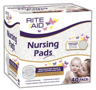 RITE AID NURSING PADS 40 PEZZI