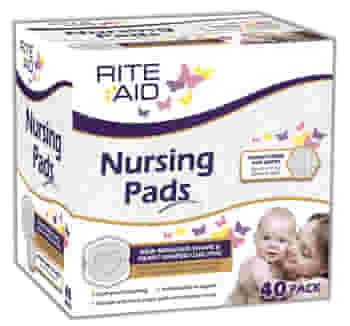 RITE AID NURSING PADS 40 PEZZI