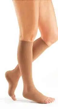 CALZA AUTOREGGENTE MEDIVEN AD CL2 C24170 PUNTA APERTA CARAMEL CON SILICONE TAGLIA 7 CALZA AUTOREGGENTE MEDIVEN AD CL2 C24170 PUNTA APERTA CARAMEL CON SILICONE TAGLIA 7