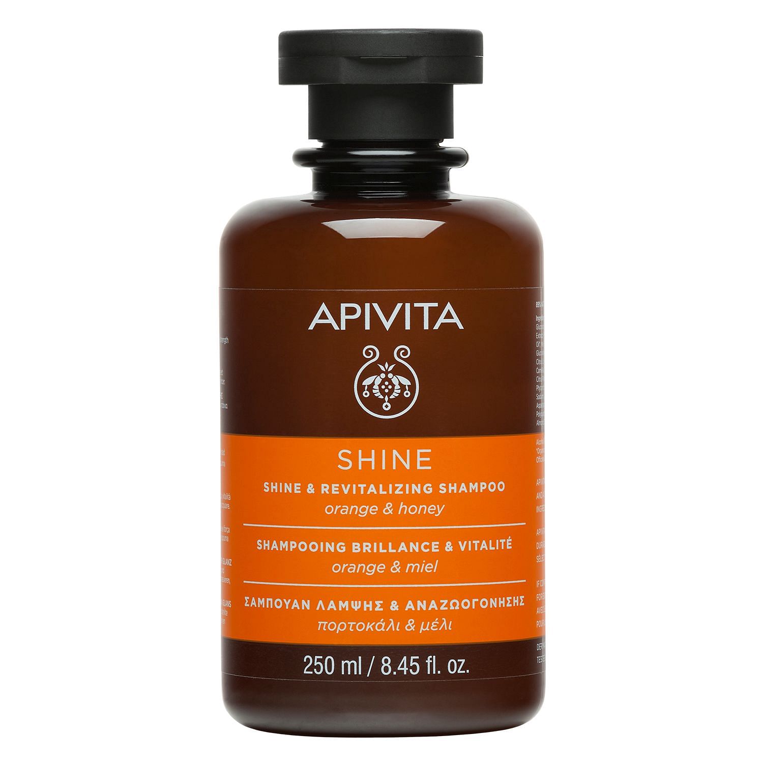 Apivita Shampoo Shine&Revitalize 250 Ml/19