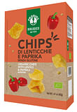 CHIPS DI LENTICCHIE E PAPRIKA 40 G