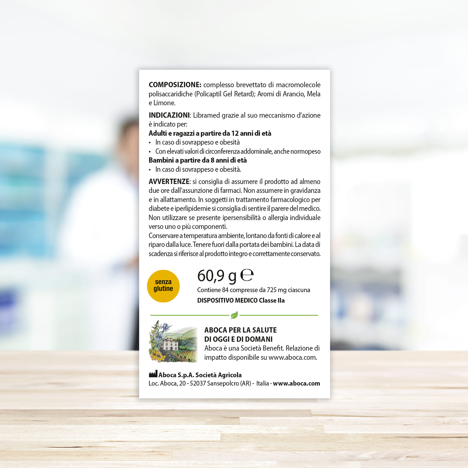 LIBRAMED 84 COMPRESSE