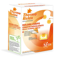 THERMORELAX CEROTTO AUTORISCALDANTE DOLORE CORPO COLLO/SCHIENA/SPALLE 4 PEZZI