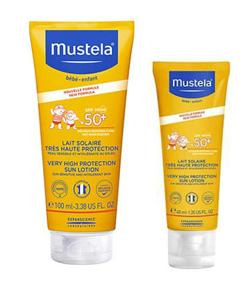 MUSTELA SOLARE SPF50+ TUBO 100 ML NEW
