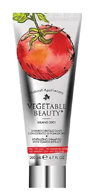 VEGETABLE BEAUTY SHAMPOO RIVITALIZZANTE POMODORO 200 ML VEGETABLE BEAUTY SHAMPOO RIVITALIZZANTE POMODORO 200 ML