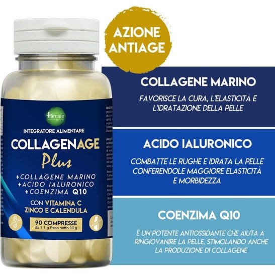 COLLAGENAGE PLUS 90 COMPRESSE
