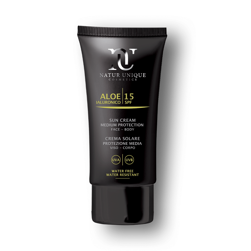 NATUR UNIQUE CREMA SOLARE PROTETTIVA SPF15 VISO E CORPO 100 ML