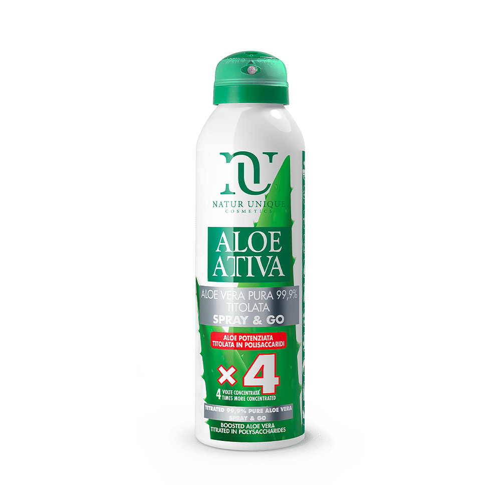 Spray&Go Aloe Potenziata Titolata 4 X 150 Ml