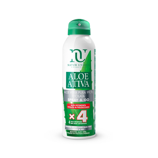 Spray&Go Aloe Potenziata Titolata 4 X 150 Ml