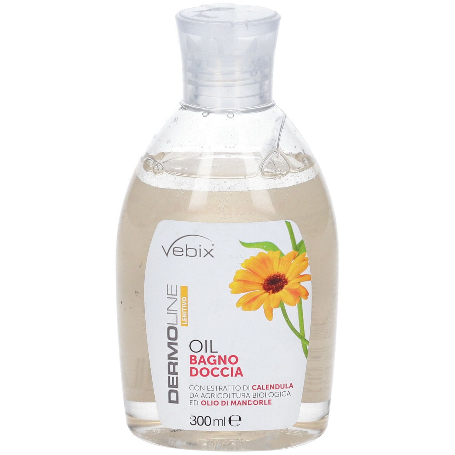 Vebix Dermoline Calendula Oil Bagnodoccia  300 Ml