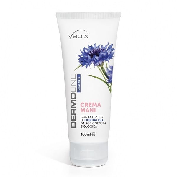 Vebix Dermoline Fiordaliso Crema Mani 100 Ml