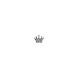 BJT705 ORECCHINI BABY CROWN STAINLESS STEEL